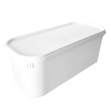 5 LITRE WHITE NAPOLI TRAY